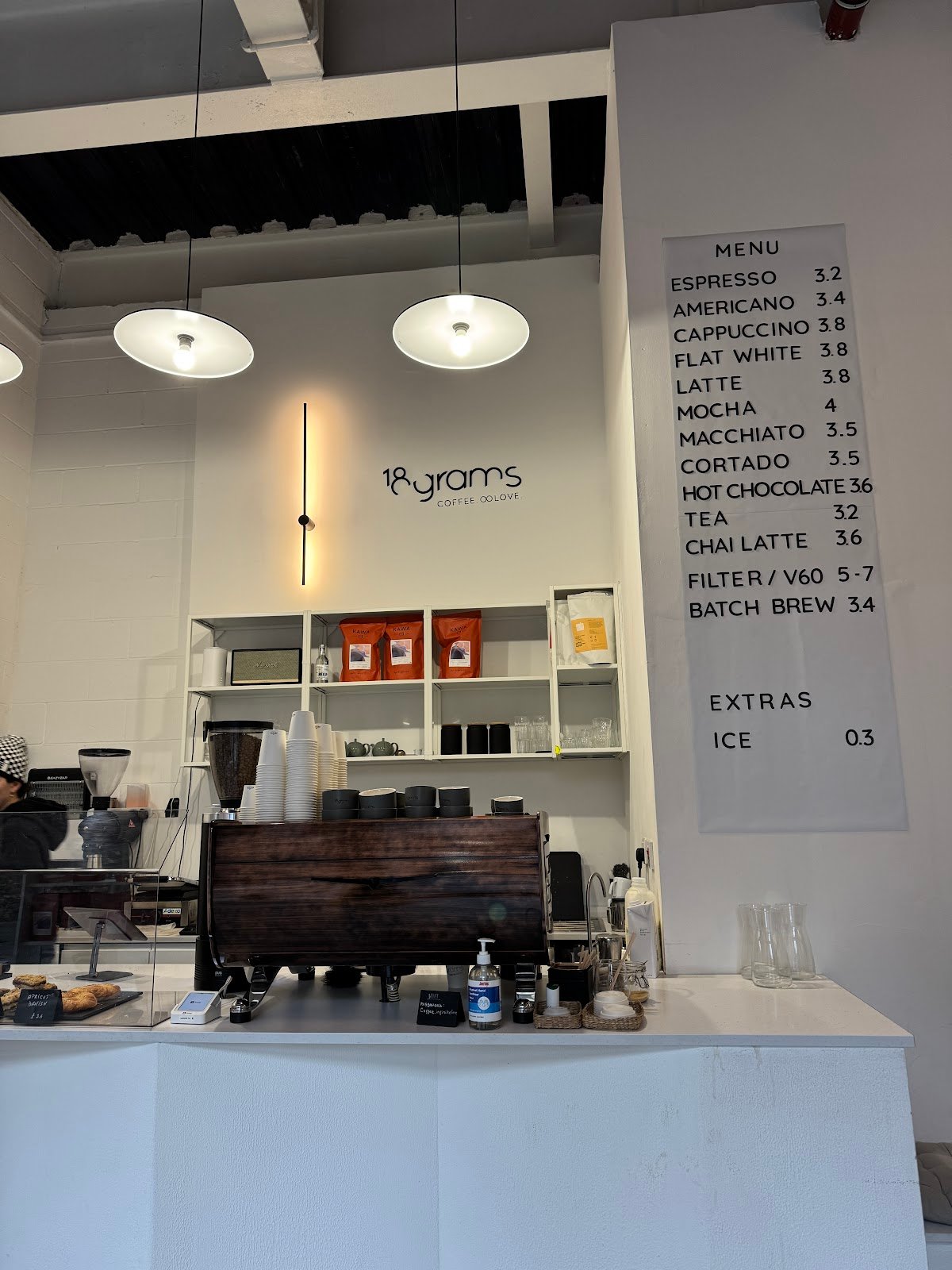18Grams Coffee. ∞ Love. specialty coffee shop in London - photo 6