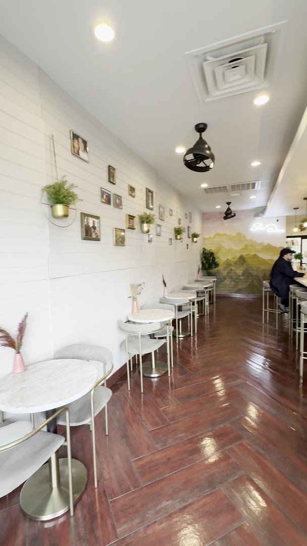 Interior of Take It Easy Roasters, specialty coffee shop in Las Vegas