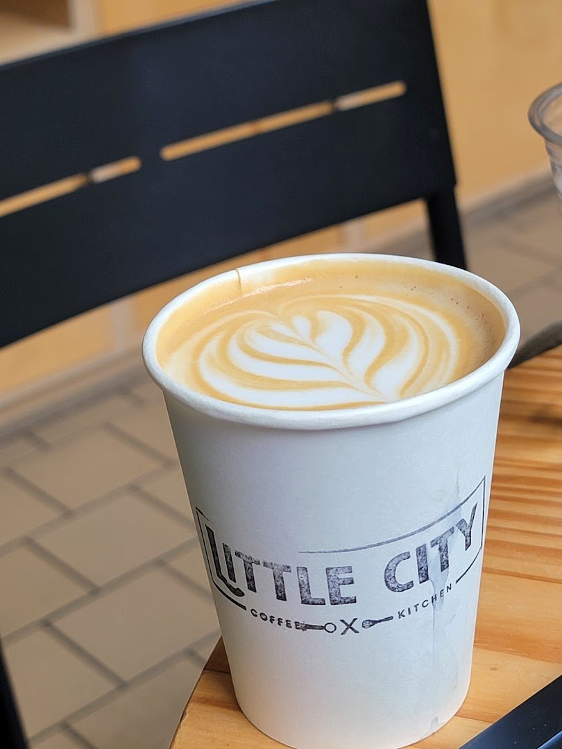 Coffee at Little City Coffee & Kitchen, specialty coffee shop in Providence