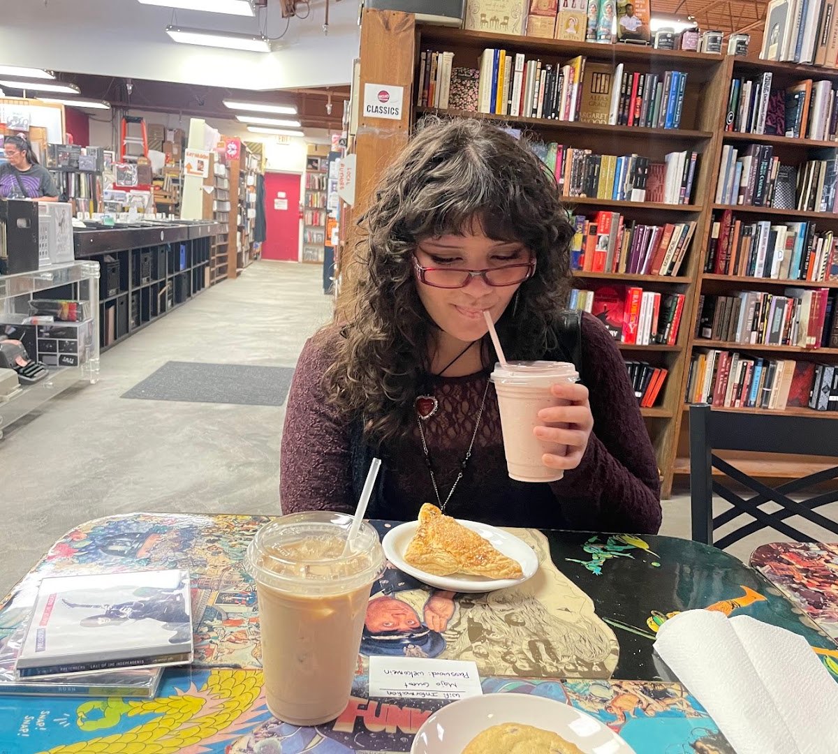 Coffee at Mojo Books & Records, specialty coffee shop in Tampa-St. Petersburg