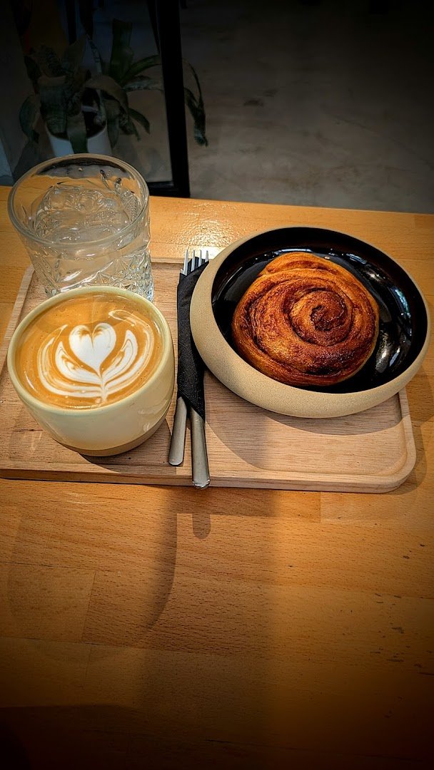 Coffee at Honest Coffee Developers, specialty coffee shop in Athens