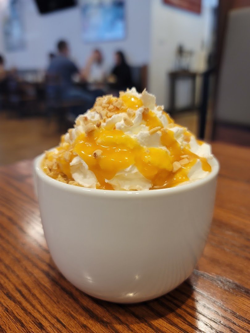 Coffee at Community Matters Cafe, specialty coffee shop in Charlotte