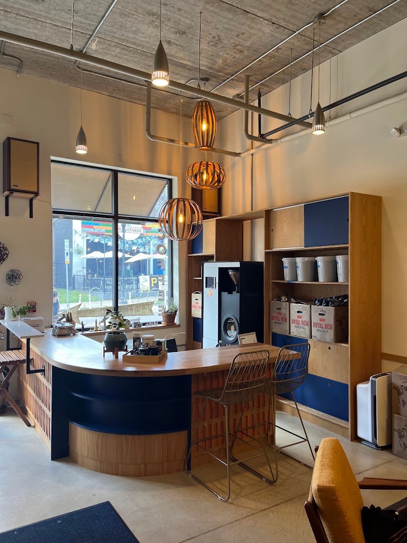 Interior of Arriviste Coffee Roasters — Shadyside, specialty coffee shop in Pittsburgh