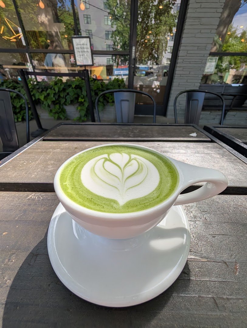 Coffee at Scorpio, specialty coffee shop in Sacramento