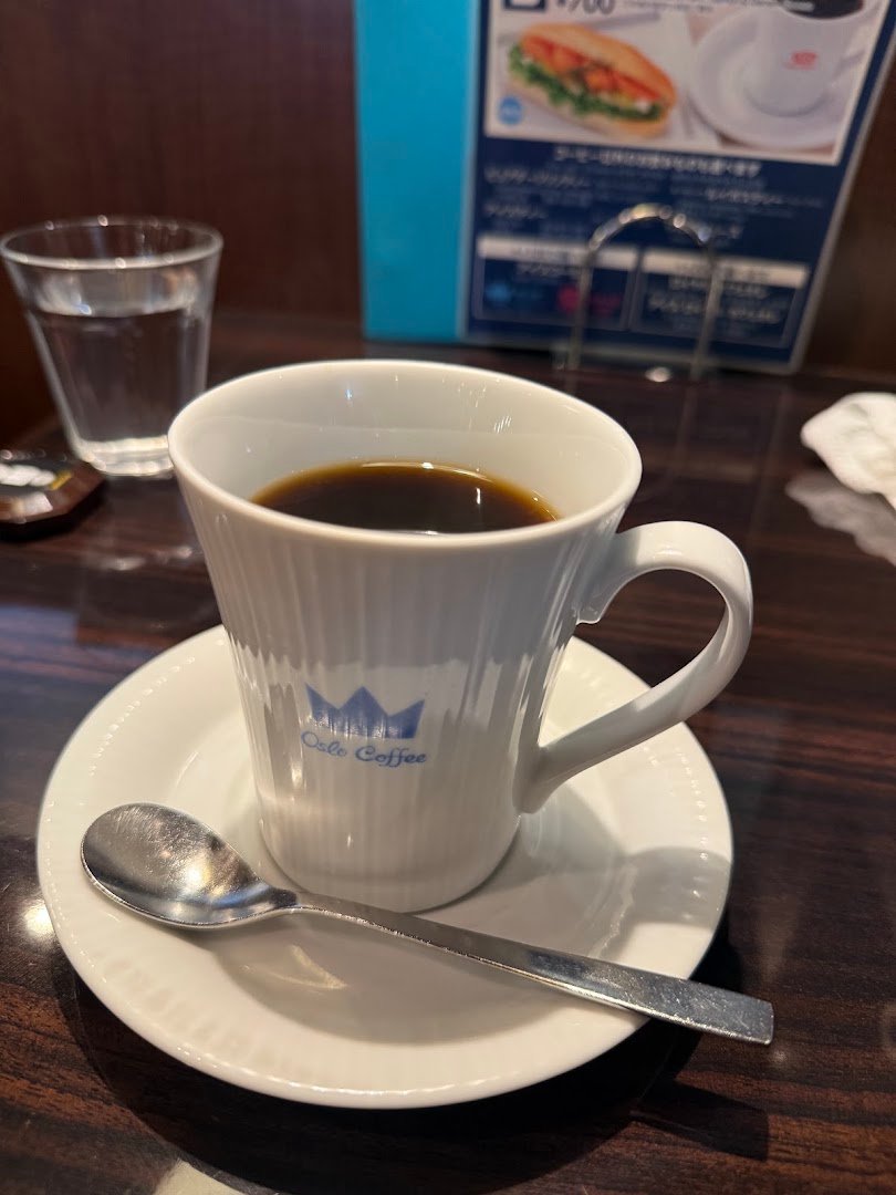 Coffee at Oslo Coffee, specialty coffee shop in Tokyo