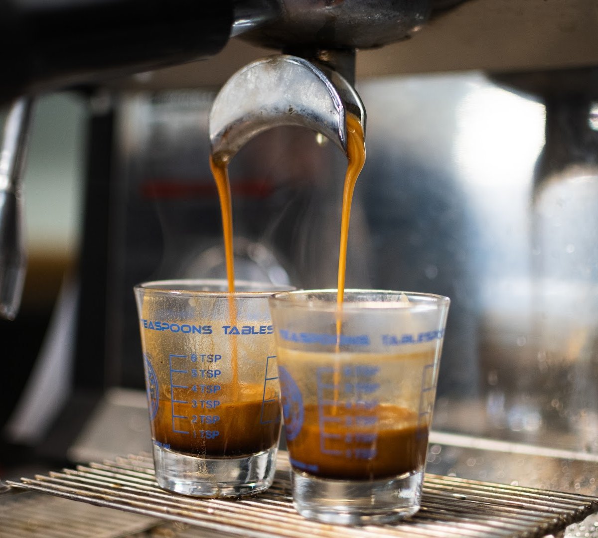 Coffee at Elm Tree Cafe at Bomberger's, specialty coffee shop in Lancaster