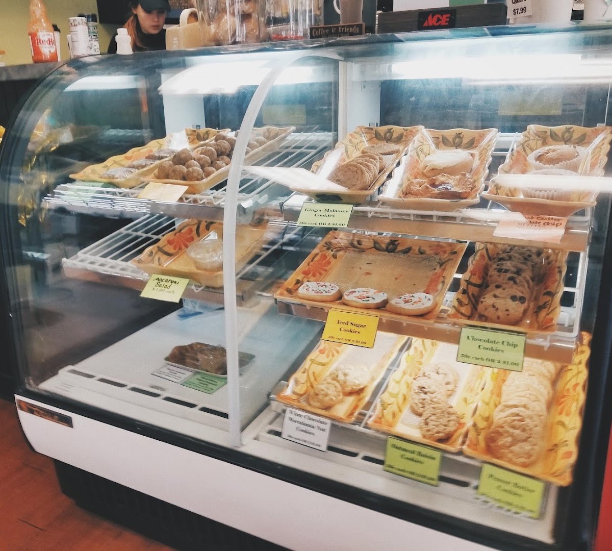 Interior of Elm Tree Cafe at Bomberger's, specialty coffee shop in Lancaster