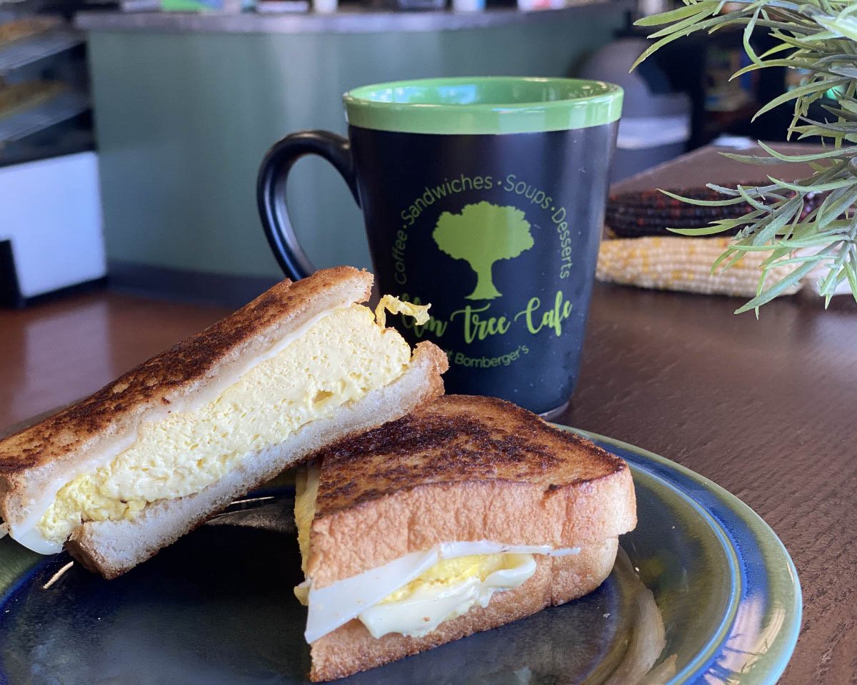 Food at Elm Tree Cafe at Bomberger's, specialty coffee shop in Lancaster