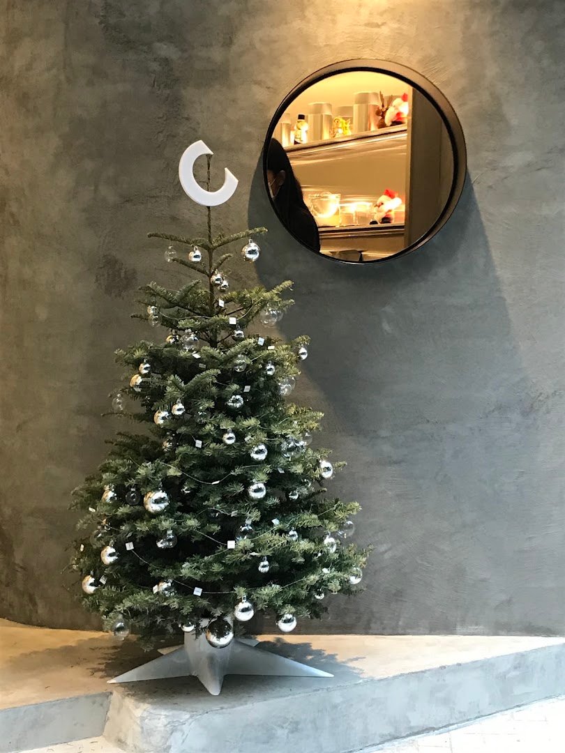 Interior of project c, specialty coffee shop in Hong Kong