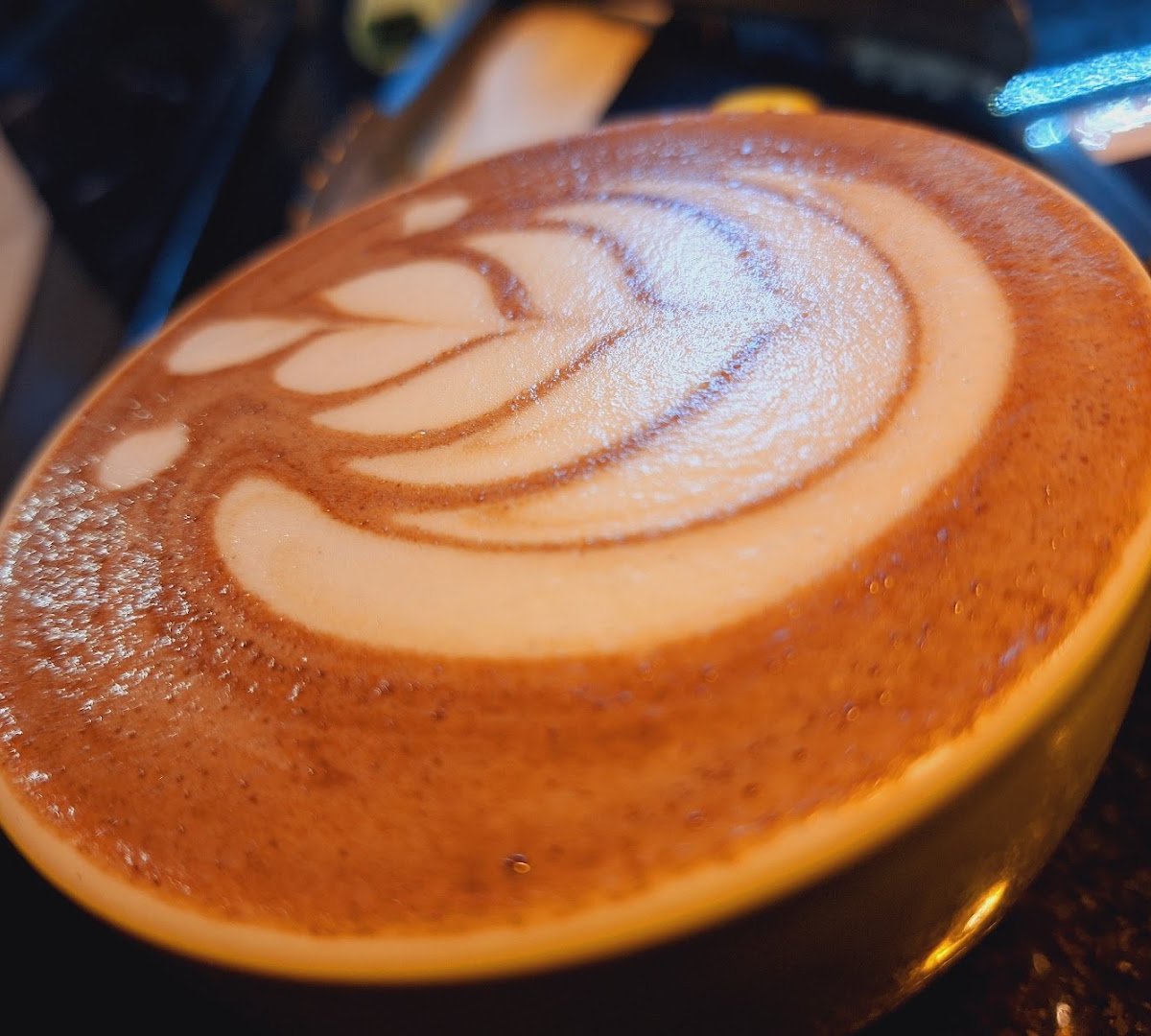 Coffee at Almanegra Café, specialty coffee shop in Mexico City