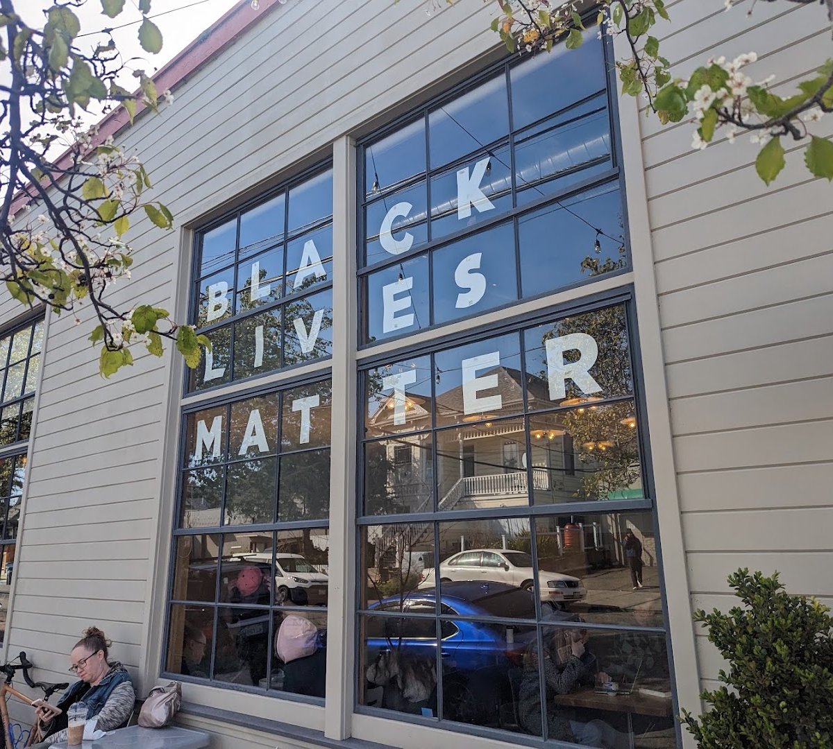 Storefront of CoRo Coffee Roastery, specialty coffee shop in Oakland