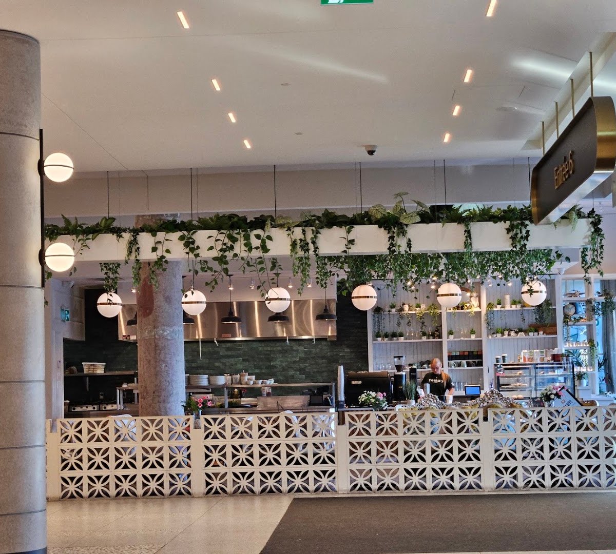 Interior of Tommy Café, specialty coffee shop in Montreal