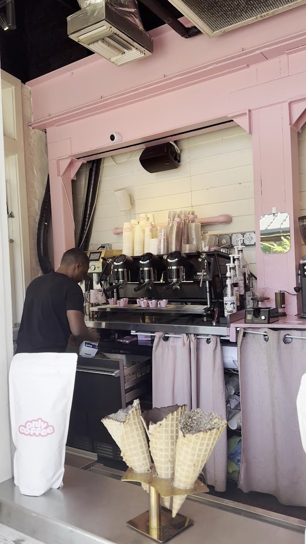 Interior of only coffee, specialty coffee shop in New Orleans