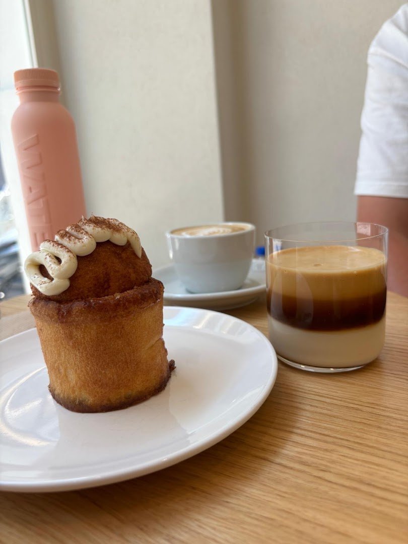 Coffee at Moden, specialty coffee shop in Athens