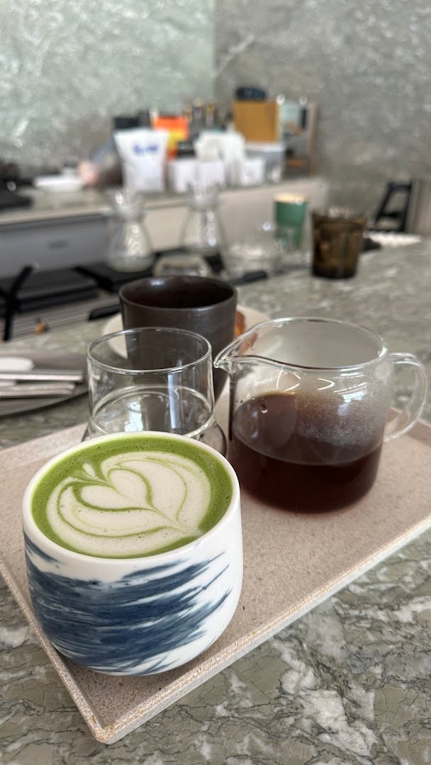Coffee at Dorae Knot, specialty coffee shop in Seoul