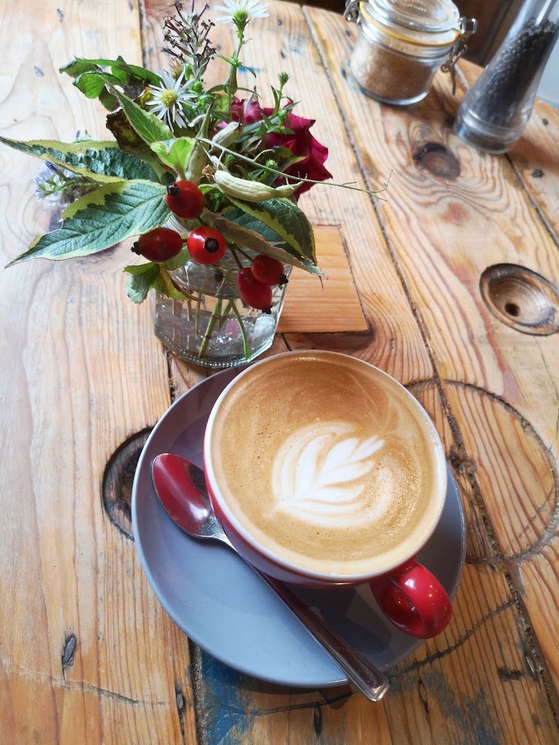 Coffee at Red Kite Café, specialty coffee shop in Edinburgh