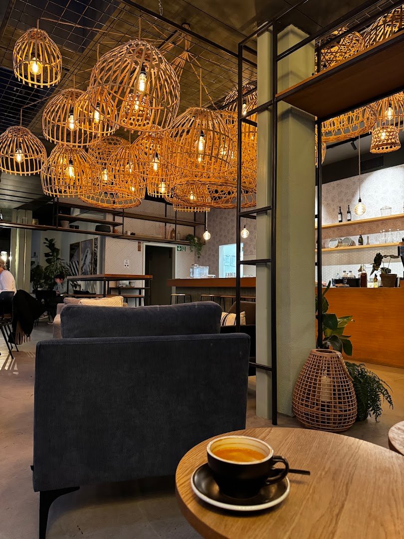 Interior of Stettbacher, specialty coffee shop in Zurich