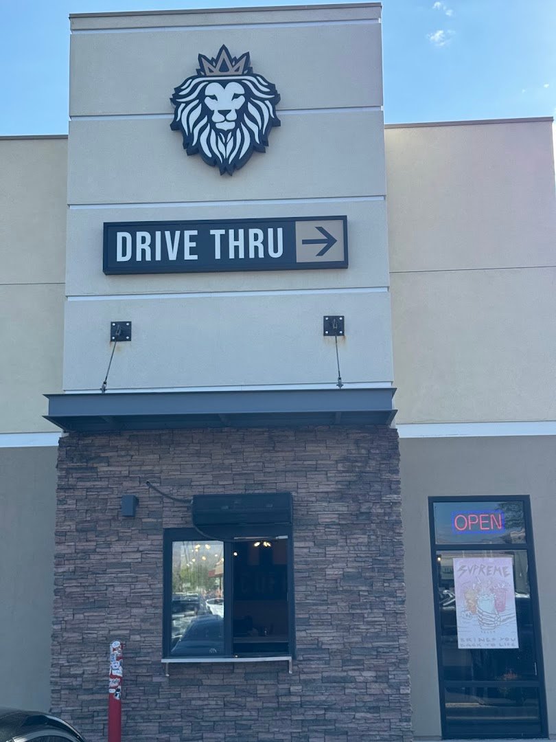 Storefront of Royal Coffee Roasting, specialty coffee shop in Las Vegas