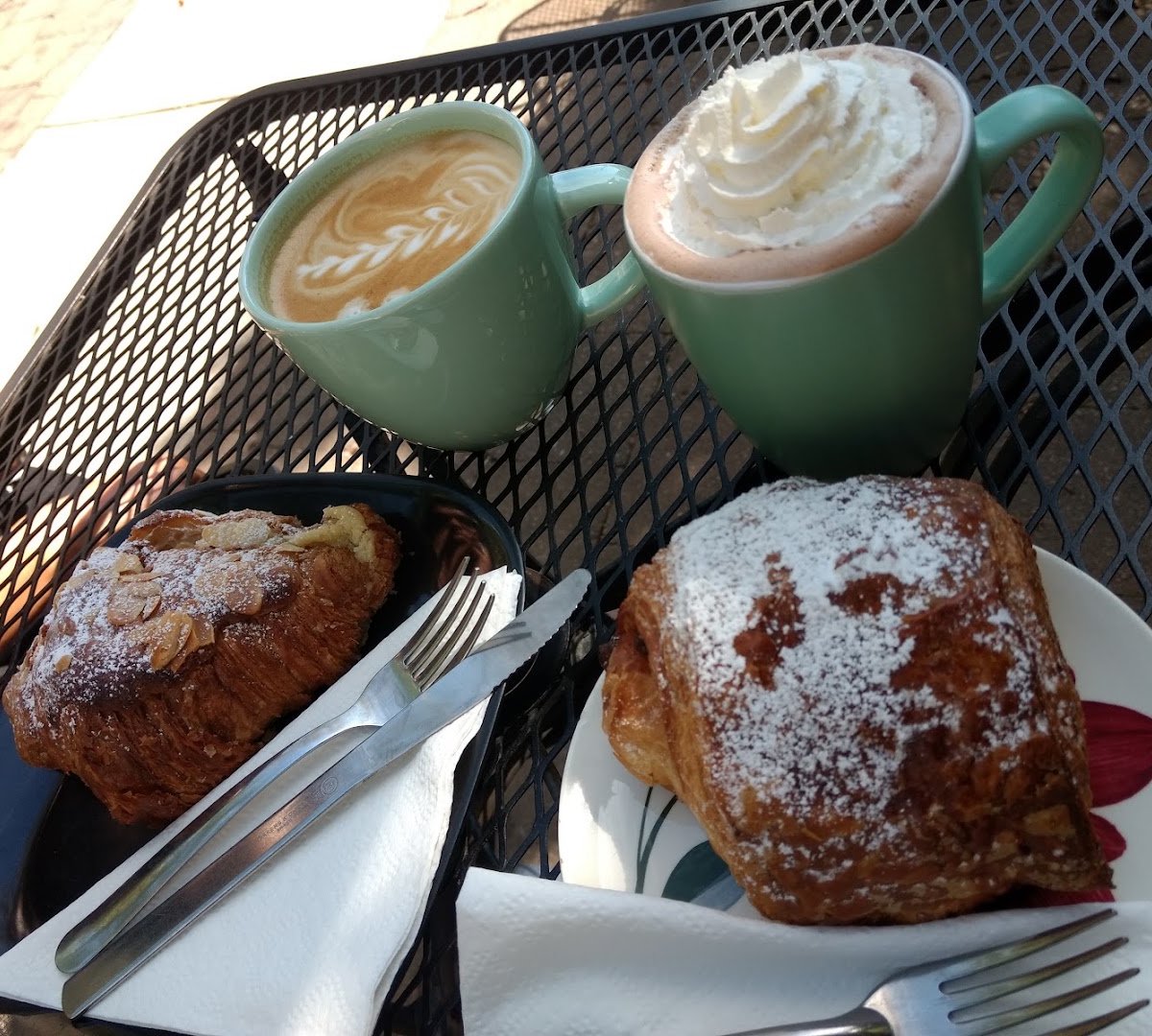 Coffee at Calvin Fletcher's Coffee Company, specialty coffee shop in Indianapolis