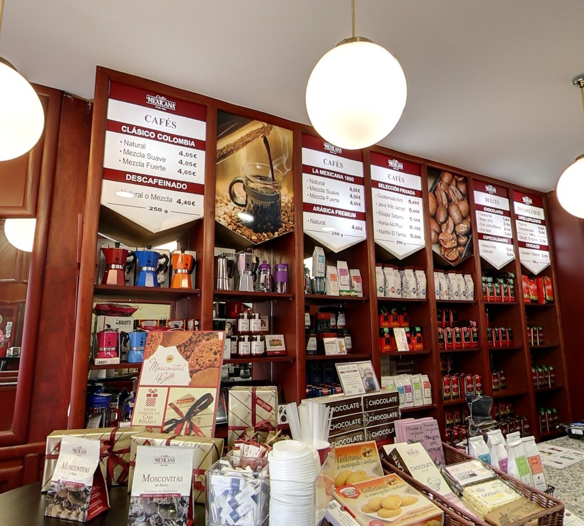 Cafés La Mexicana specialty coffee shop in Madrid - photo 5