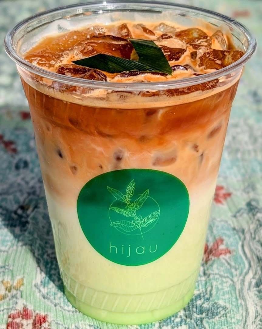 Coffee at Hijau Coffee, specialty coffee shop in San Jose