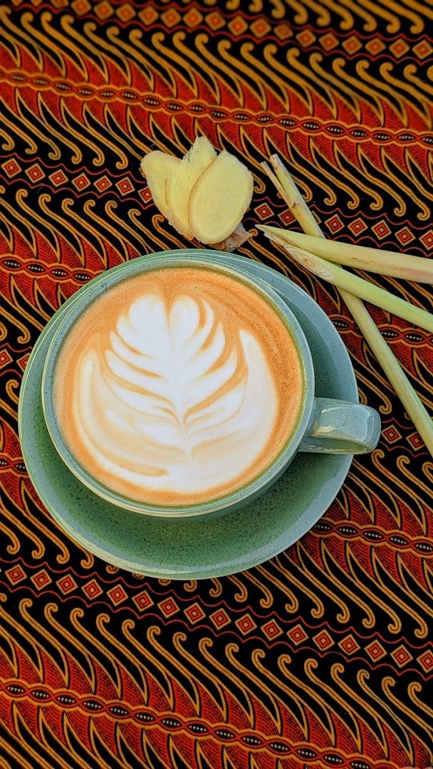 Coffee at Hijau Coffee, specialty coffee shop in San Jose