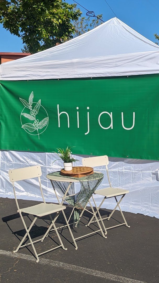 Storefront of Hijau Coffee, specialty coffee shop in San Jose