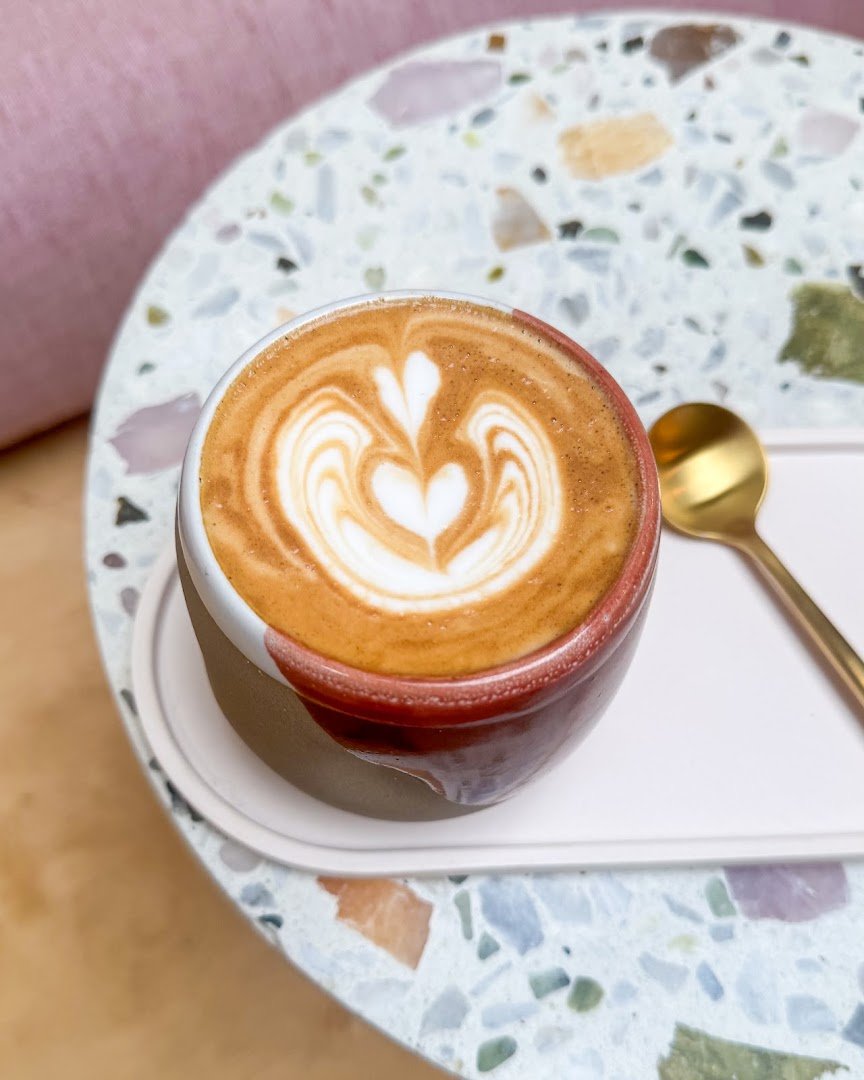 Coffee at Driftaway Coffee, specialty coffee shop in New York
