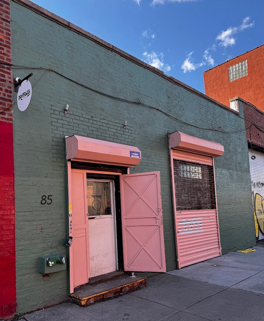Storefront of Driftaway Coffee, specialty coffee shop in New York