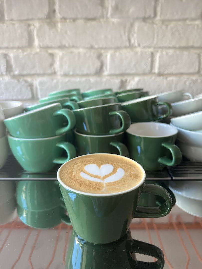 Coffee at small batch, specialty coffee shop in Vienna