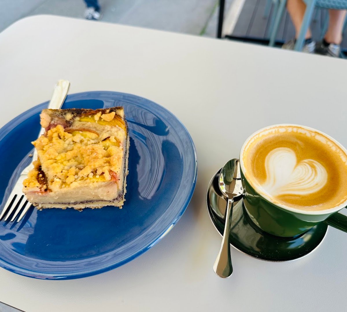 Coffee at small batch, specialty coffee shop in Vienna