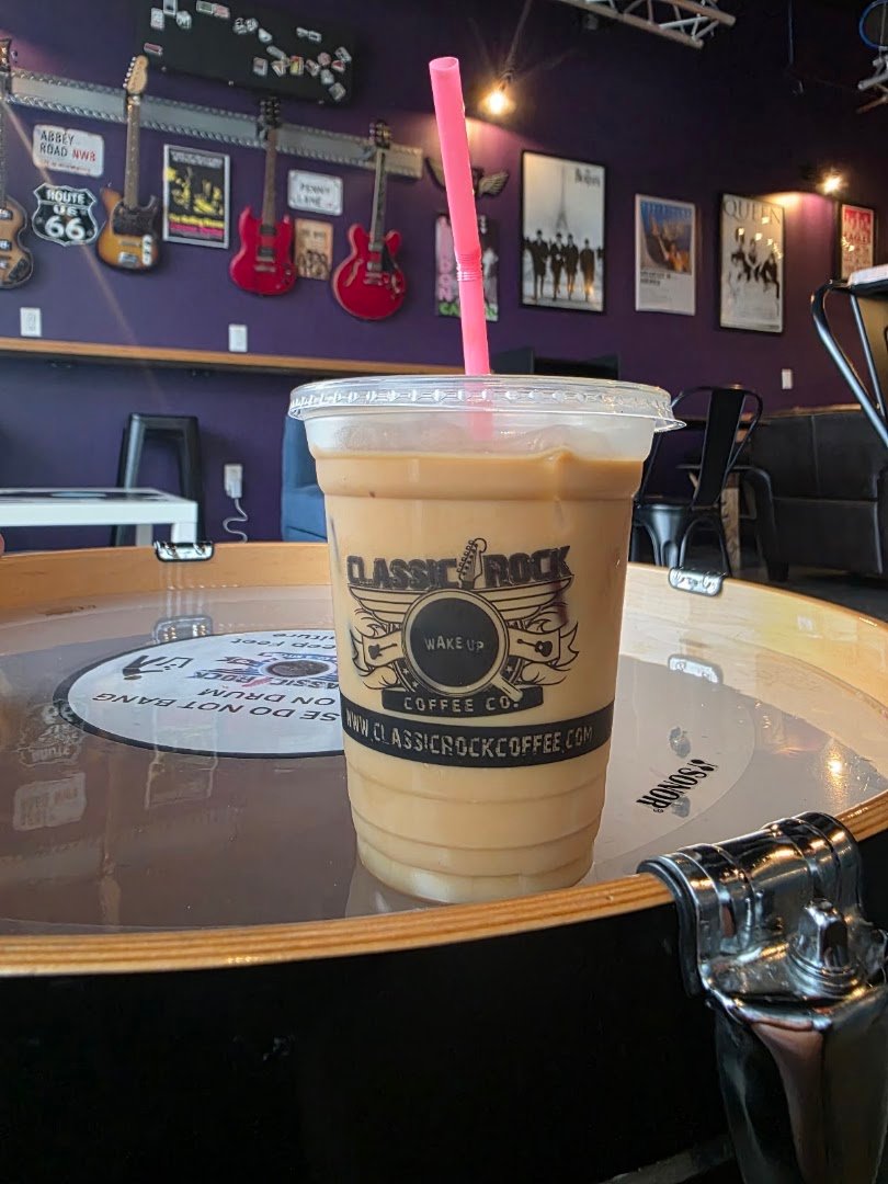 Coffee at Classic Rock Coffee San Antonio, specialty coffee shop in San Antonio