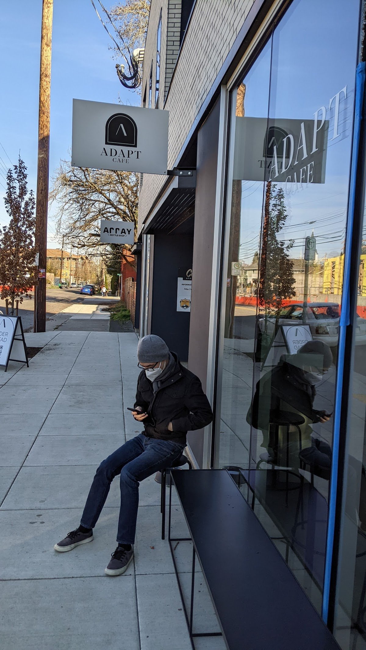 AdaptCafe specialty coffee shop in Portland - photo 2