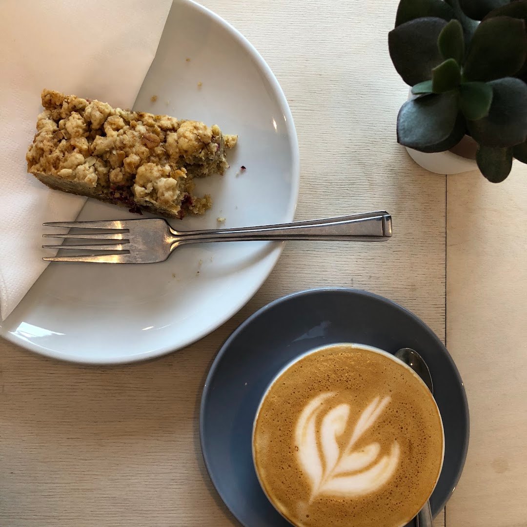 Coffee at Williams & Johnson Coffee Co., specialty coffee shop in Edinburgh