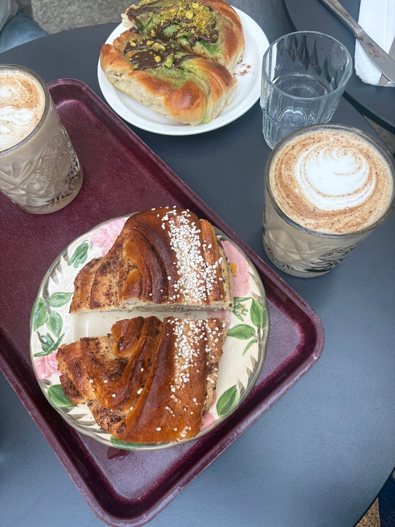 Coffee at Café Esplanad, specialty coffee shop in Helsinki