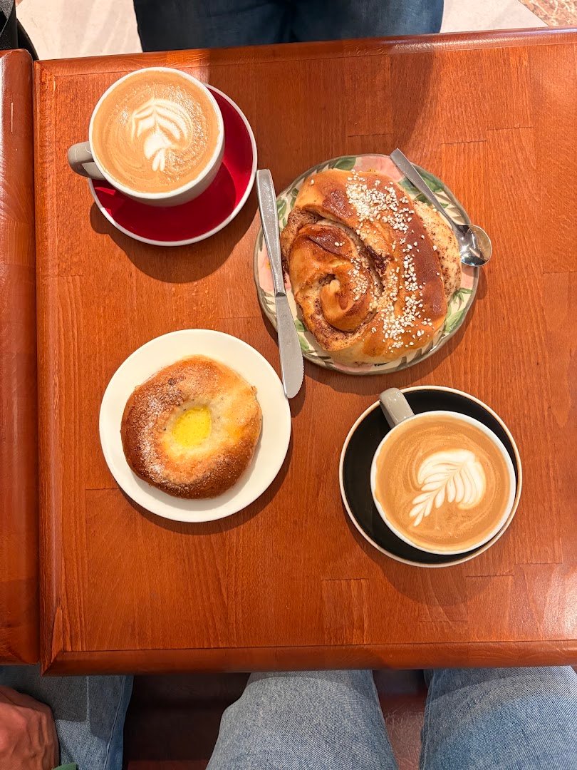Coffee at Café Esplanad, specialty coffee shop in Helsinki