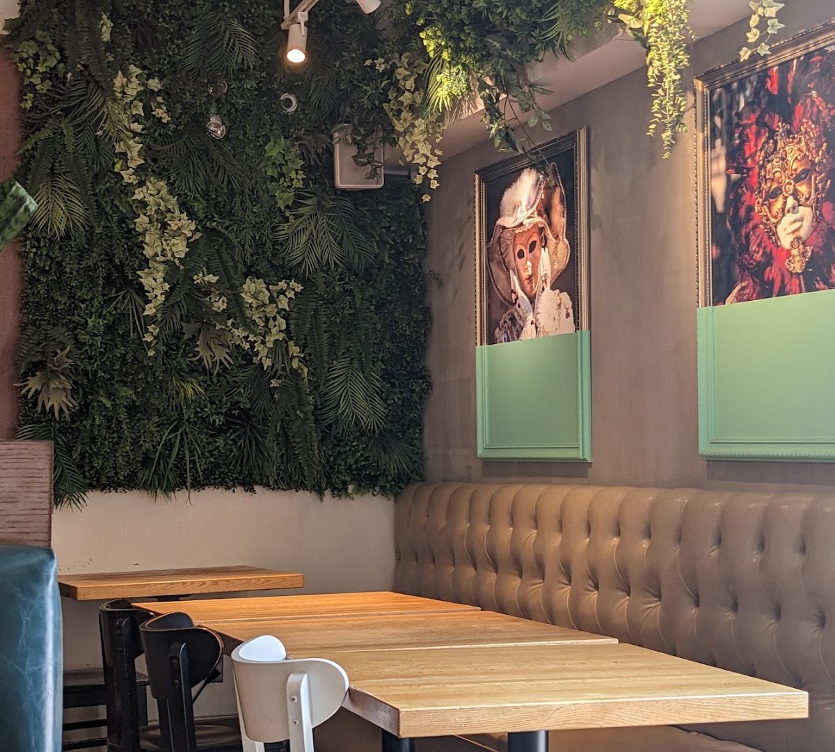 Interior of Tommy Café, specialty coffee shop in Montreal