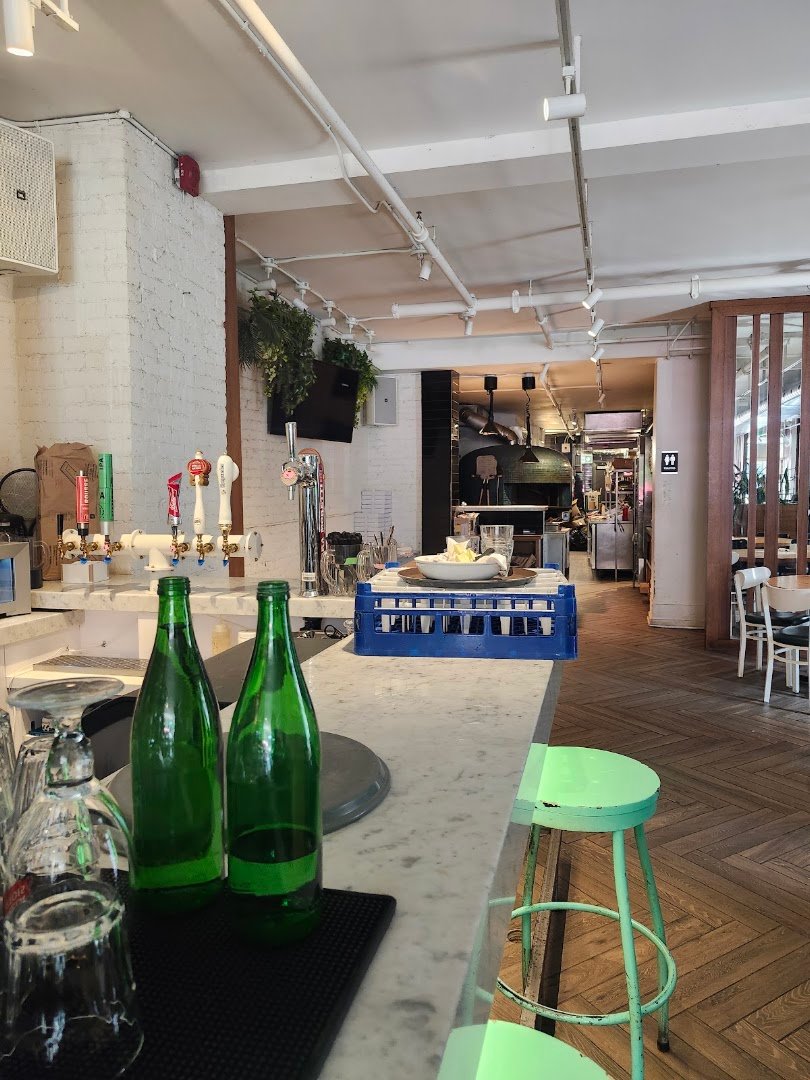 Interior of Tommy Café, specialty coffee shop in Montreal