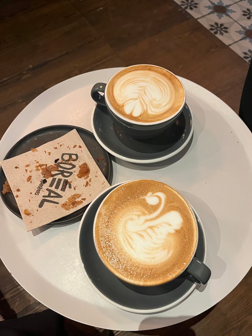 Coffee at Boréal Coffee Shop - Talacker, specialty coffee shop in Zurich
