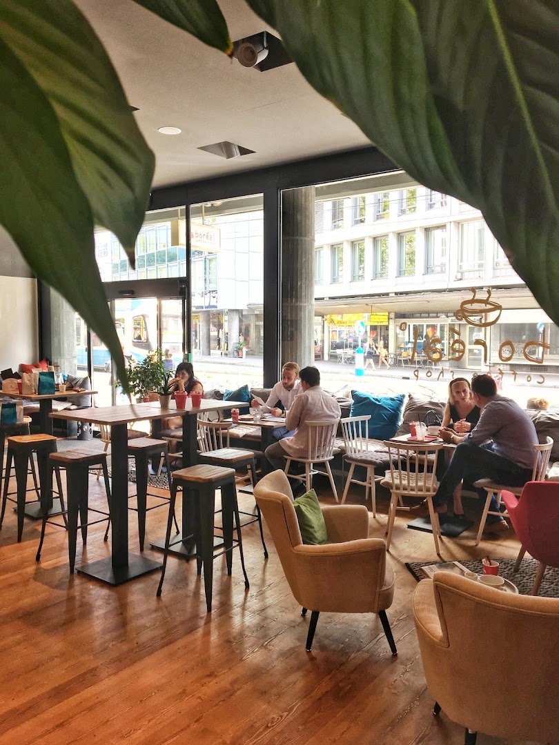 Interior of Boréal Coffee Shop - Talacker, specialty coffee shop in Zurich