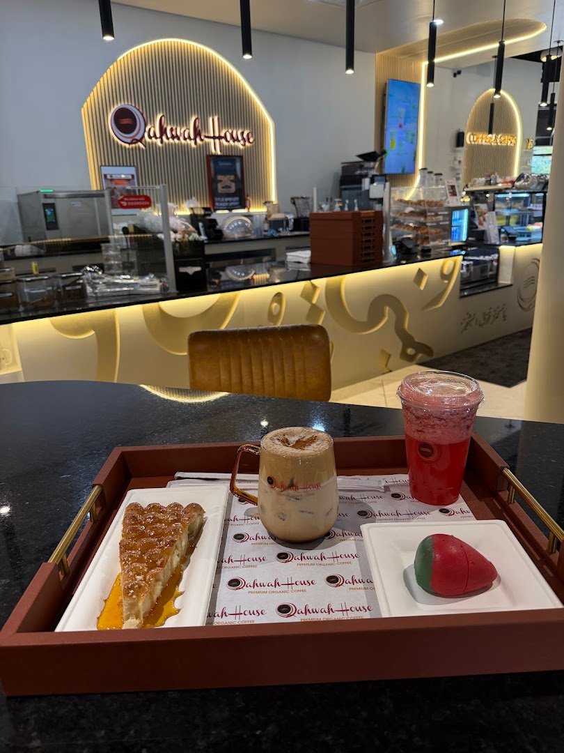 Coffee at Qahwah House, specialty coffee shop in Indianapolis