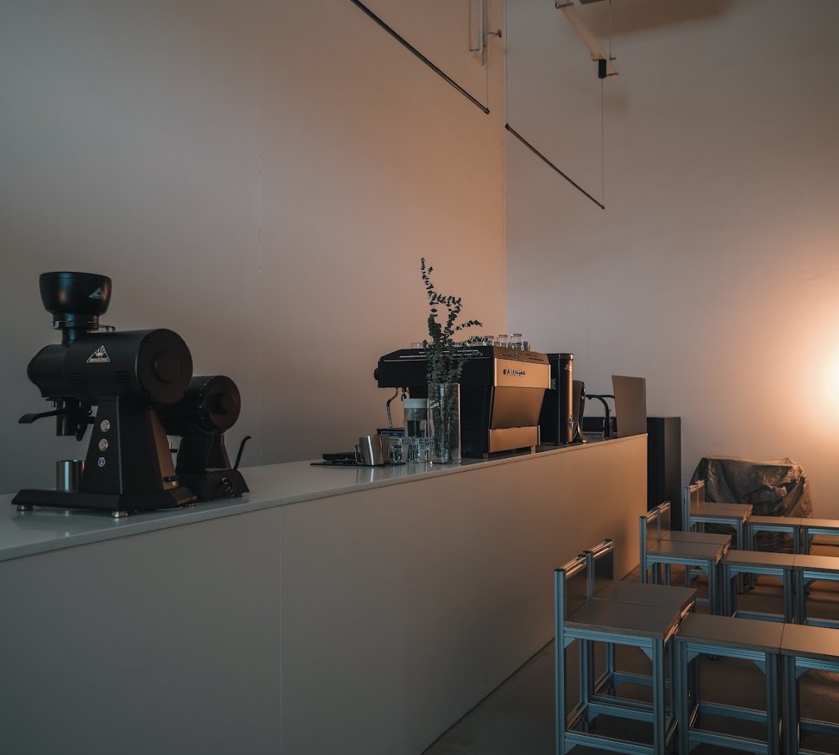 Interior of abseil, specialty coffee shop in Singapore