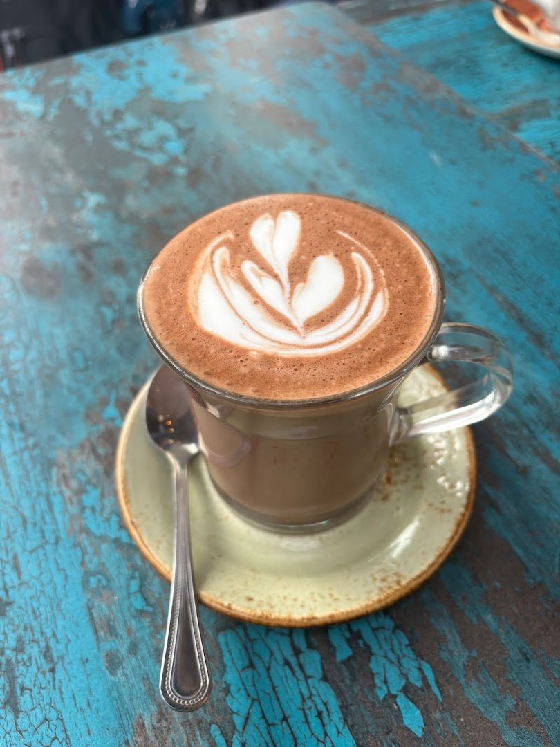 Coffee at Southern Cross Cafe, specialty coffee shop in Edinburgh