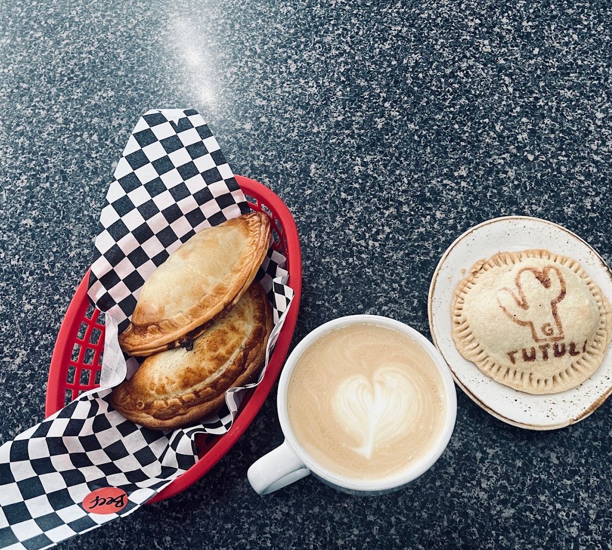 Coffee at Hasta Muerte Coffee, specialty coffee shop in Oakland