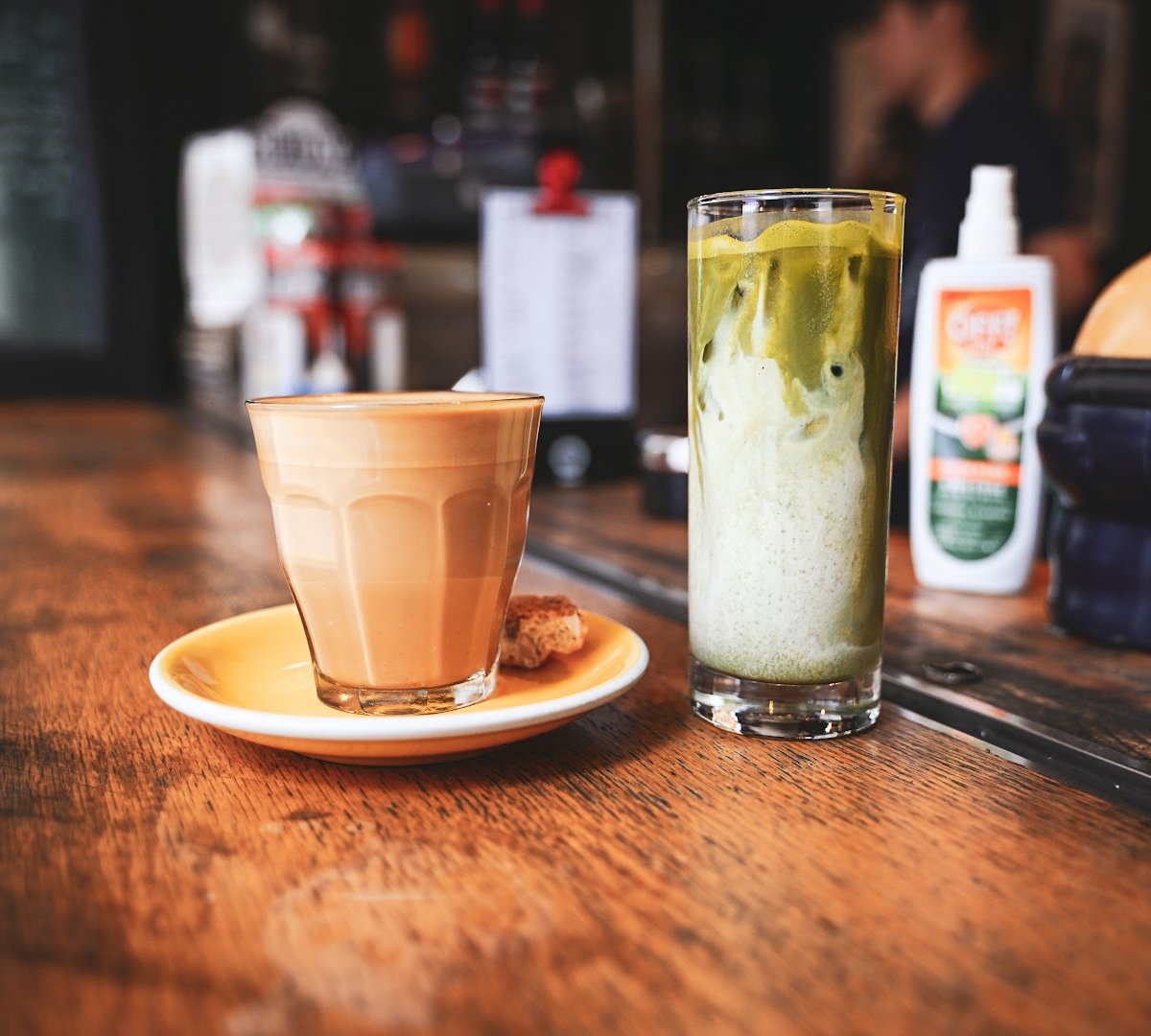 Coffee at Winstons Coffee, specialty coffee shop in Hong Kong