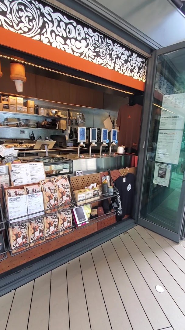 Interior of Single O Shibuya, specialty coffee shop in Tokyo