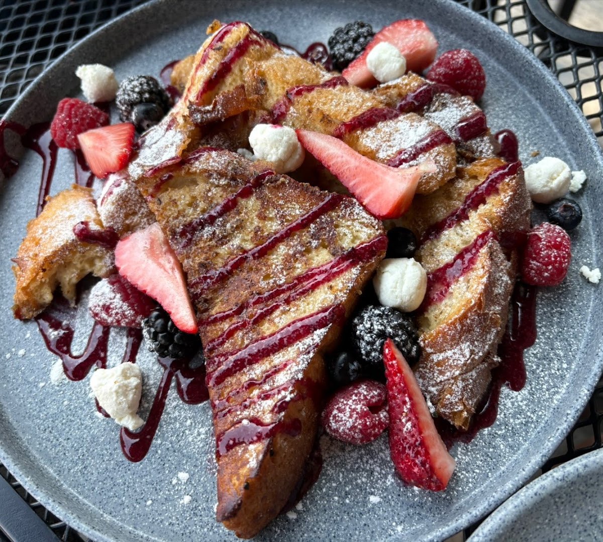 Food at Alquimia Café, specialty coffee shop in Mexico City