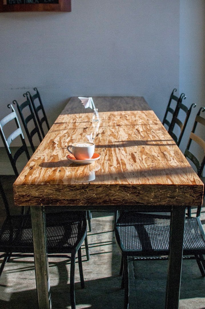 Interior of The Lab by Alchemy Coffee, specialty coffee shop in Richmond