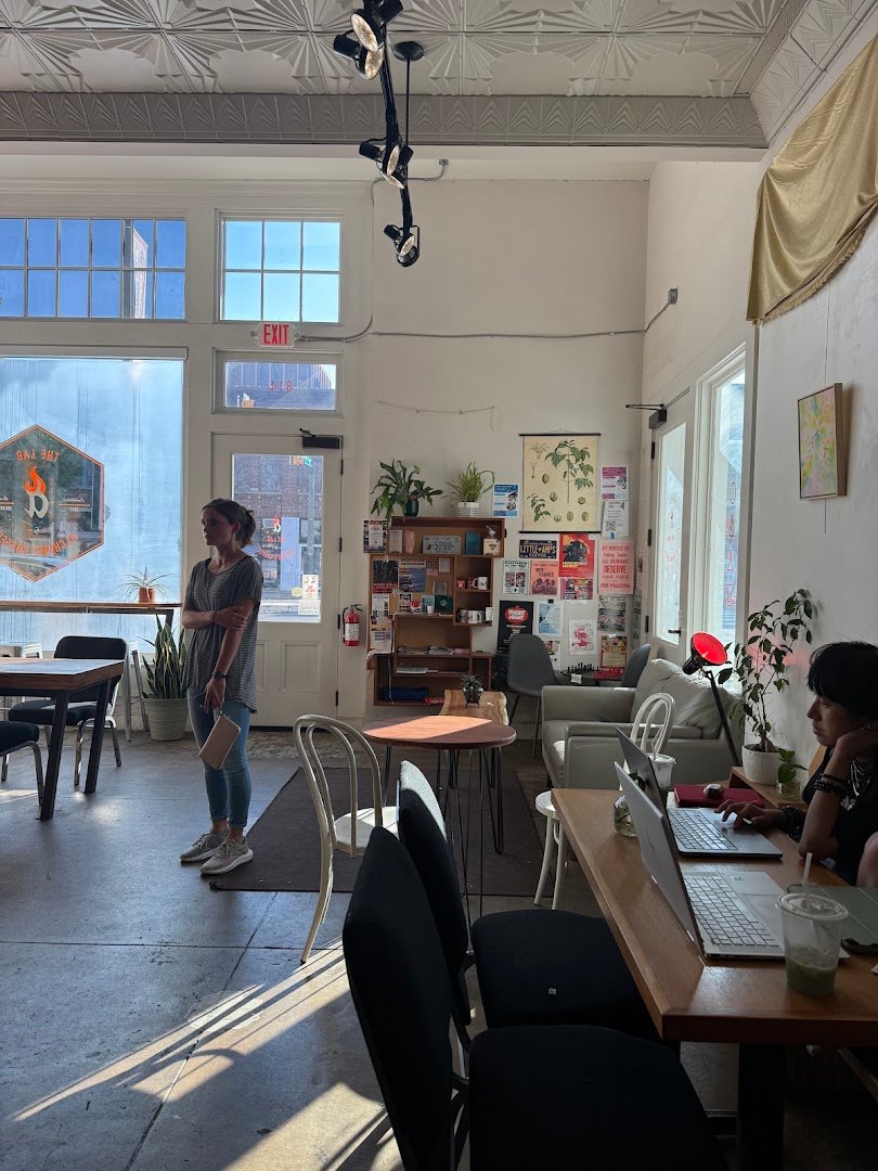 Interior of The Lab by Alchemy Coffee, specialty coffee shop in Richmond