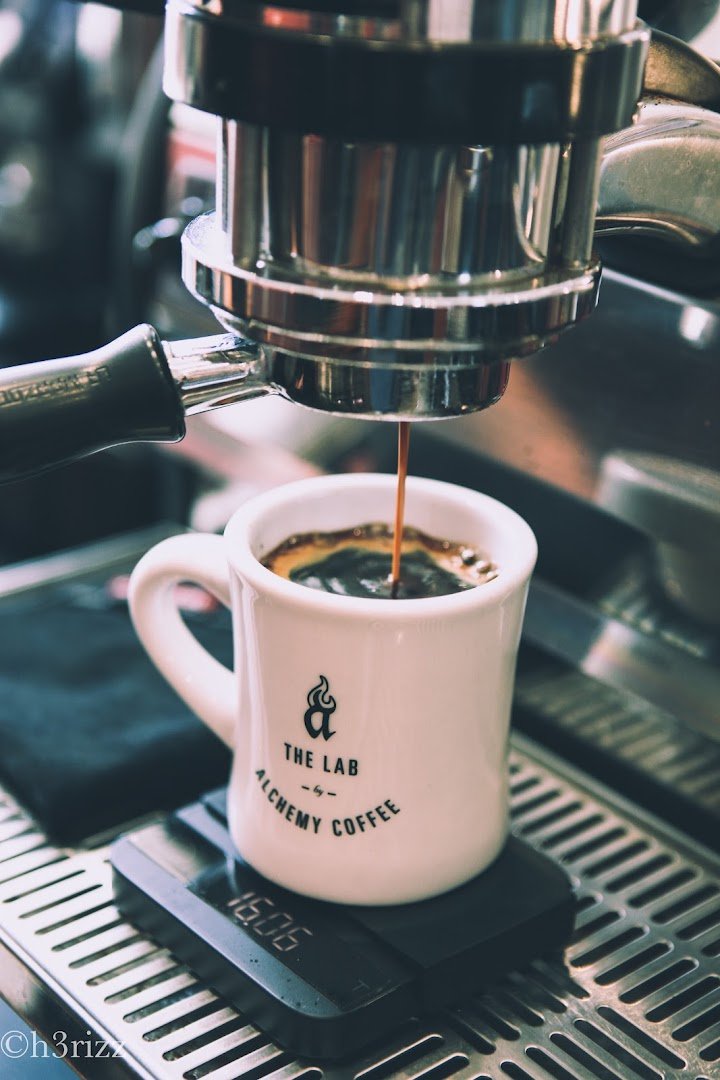 Coffee at The Lab by Alchemy Coffee, specialty coffee shop in Richmond